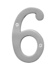 4" SN NUMBER HOUSE 6 SB