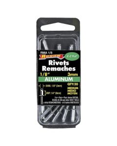 1/4X1/4" ALUM MED RIVET