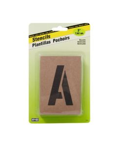 3" NUMBER/LETTER STENCIL KIT