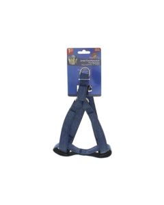 PET HARNESS MED - BLUE