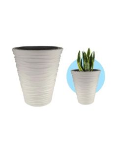 FLOWER POT - WHITE