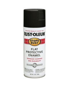 FLAT BLACK STOPRUST 12oz