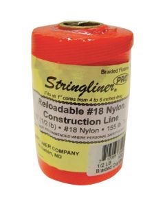 BRAIDED 500FT FL ORANGE TWINE