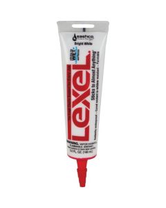 LEXEL 5oz WHITE CAULK 671-2236