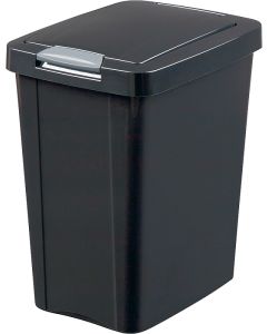 7.5 Gal. Black TouchTop Wasteb