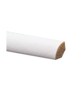 QUARTER ROUND 8 FEET CRYSTAL WHITE