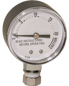  PRESSURE CANVA STEAMER GUAGE 187-7059