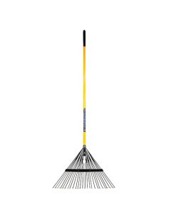     STEEL LEAF RAKE 26 W/FBG HDL     110-7309