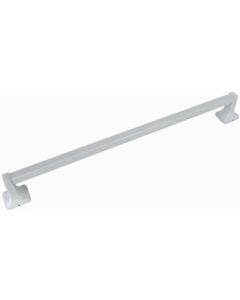 100-7 SQ TOWEL BAR 24 INCH WHITE   362-4202