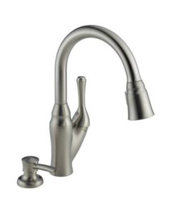     PULLDOWN KITCHEN FAUCET W/SOAP     16971Z-SSSD-DST