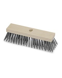 STEEL BRISTLE BRUSH (STEEL BROOM) 12 INCH 24.41
