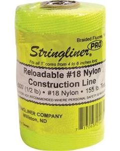  TWINE BRAID FL YELL.   500 FEET YELLOW 025-9903