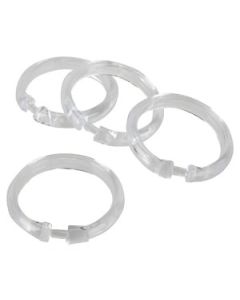  CLR SHOWER CURTAIN O-RING 12PC 422-9134