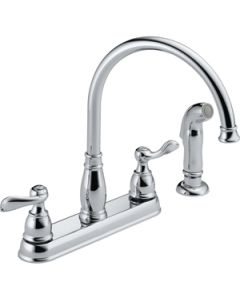  DELTA KITCHEN FAUCET W/SPRAY 21996LF