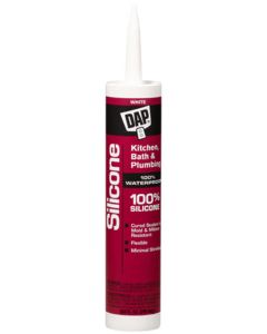  DAP SILICONE K AND B  WHITE 8640