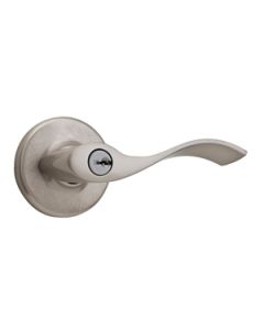  KWIKSET SATIN NICKLE ENTRY LOCK 405BL