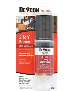  2-TON EPOXY 31345 1 OUNCE CLEAR  639-4019