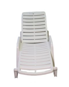 100-8  LETTINO FISSO PLASTIC LOUNGE  WHITE MP910003