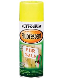  FLUORESCENT SPRAY PAINT YELLOW 1942830