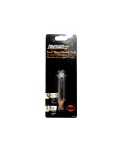  05 STEEL PLUMB BOB 5 OUNCES 624-4156